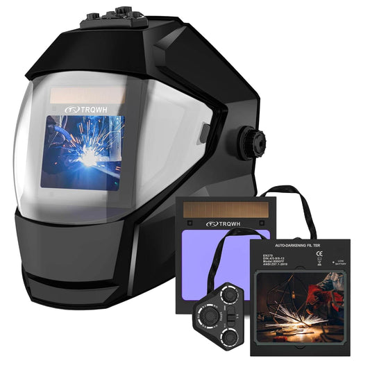 Panoramic Welding Helmet & Auto Darkening Welding Lens 4.49 * 5.24