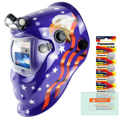 1/1/1/2  Auto Dark True Color Welding Helmet