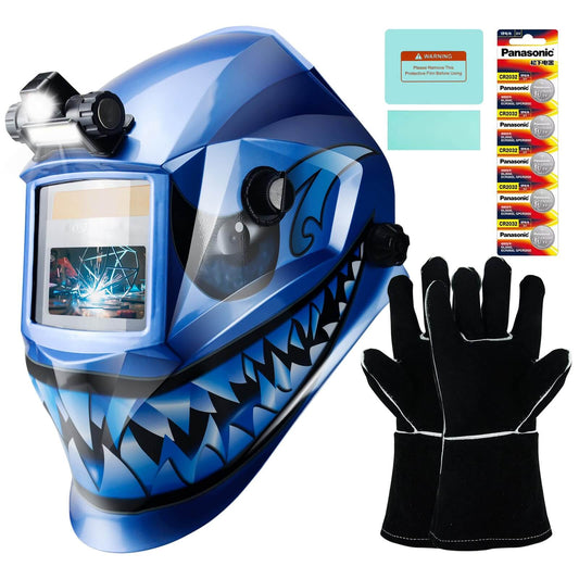 Large Viewing Auto Darkening Welding Helmets